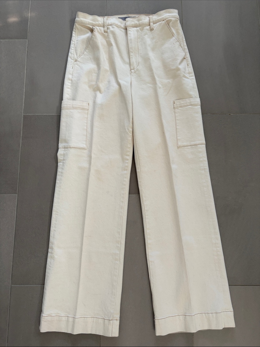 Joe's Jeans cargo ecru Wide-Leg jeans Trousers